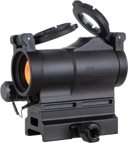 SigSauer ROMEO7S Compact Red Dot Sight, 1x22mm, 2 MOA Red Dot, 0.5 MOA Adj, M1913 -S0R75001
