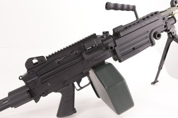 FN Lisanslı M249 PARA FULLMELTA  SIYAH Airsoft Makinalı AEG