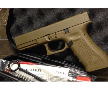 WE GLOCK 17 G17 TT TAN AIRSOFT TABANCA