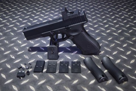 WE G17 GEN4 MOS RED-DOT AYAKLI GBB Airsoft Tabanca