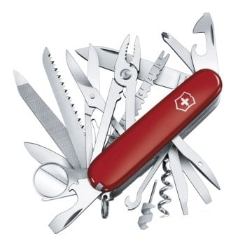 Victorinox 1.6795.LB1 SwissChamp (33) Deri Kılıflı Çakı (Blisterli)