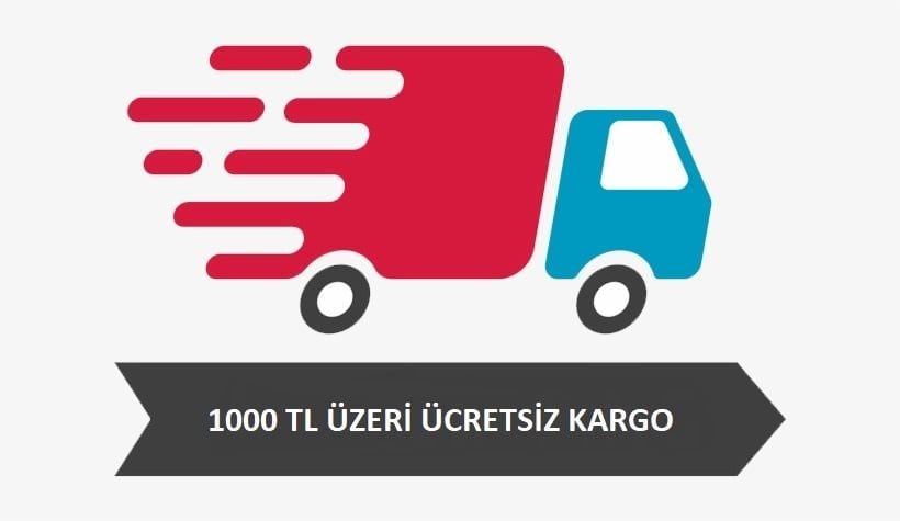 1000₺ üzeri kargo ücretsiz! 