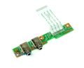 Orijinal HP Compaq 554BP02001G 554FQ02001G 48.4H502.031 Notebook Audio Jack Board