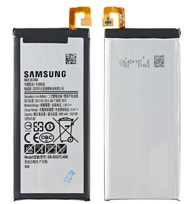 Samsung Orijinal Galaxy J5 Prime G570 4.35V 2400mAh 9.12Wh Cep Telefonu Batarya Pil