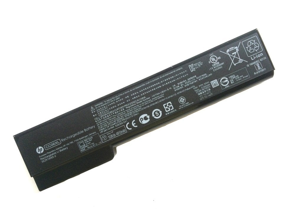 Orijinal Hp ProBook 6565B 6570B Notebook Batarya Laptop Pil