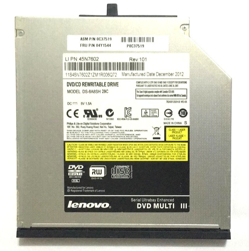 Lenovo Thinkpad T430 T430i DVD Sürücü 45N7602