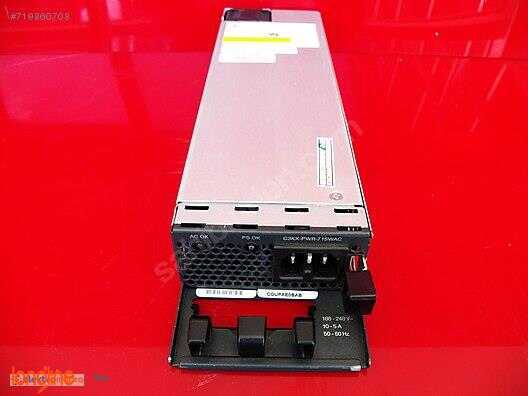 İkinci El Cisco C3KX-PWR-715WAC 715W Power Supply For Cisco 3750X 3560X Sw