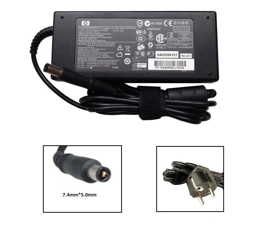 Alimentation Secteur ORIGINALE HP Pour Compaq Nx6310, Nx6320, Nx6325, Nx6400 - Neuf