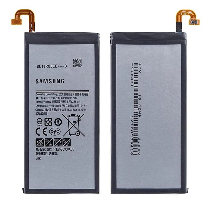 Samsung Orijinal Galaxy C9 Pro C900F 4.4V 4000mAh 15.40Wh Cep Telefonu Batarya Pil