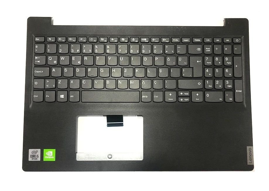 Clavier AZERTY D'origine Pour Lenovo V15-IGL (modèles 82C3/82NN) - Gris, Neuf Sous Blister