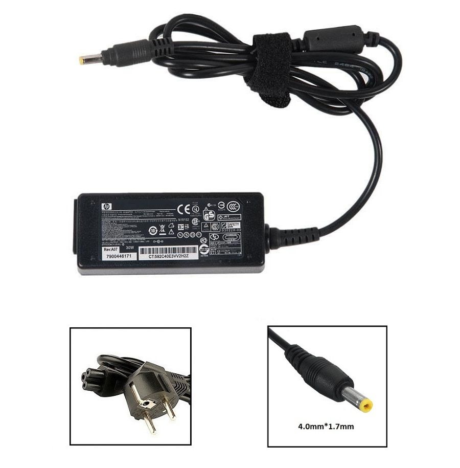 Orijinal Hp Mini PPP018L PPP018HL 19V 1.58A Notebook Adaptör Laptop Şarj Aleti