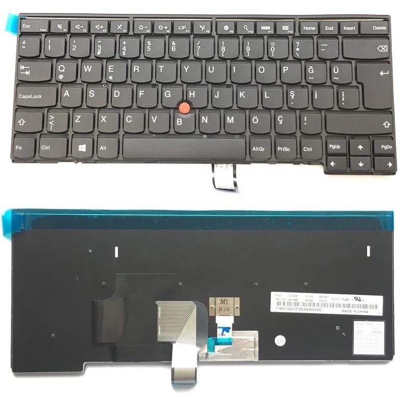 Lenovo Ideapad T431S T440 T450 T460 0C02262 Notebook Klavye Laptop Tuş Takımı