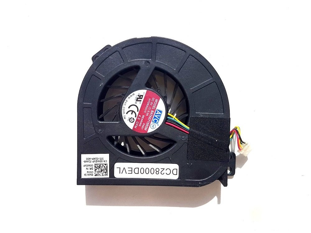 Orijinal Dell Precision M4700 Notebook Cpu Cooling Fan DC28000DEVL CN-00WGVF