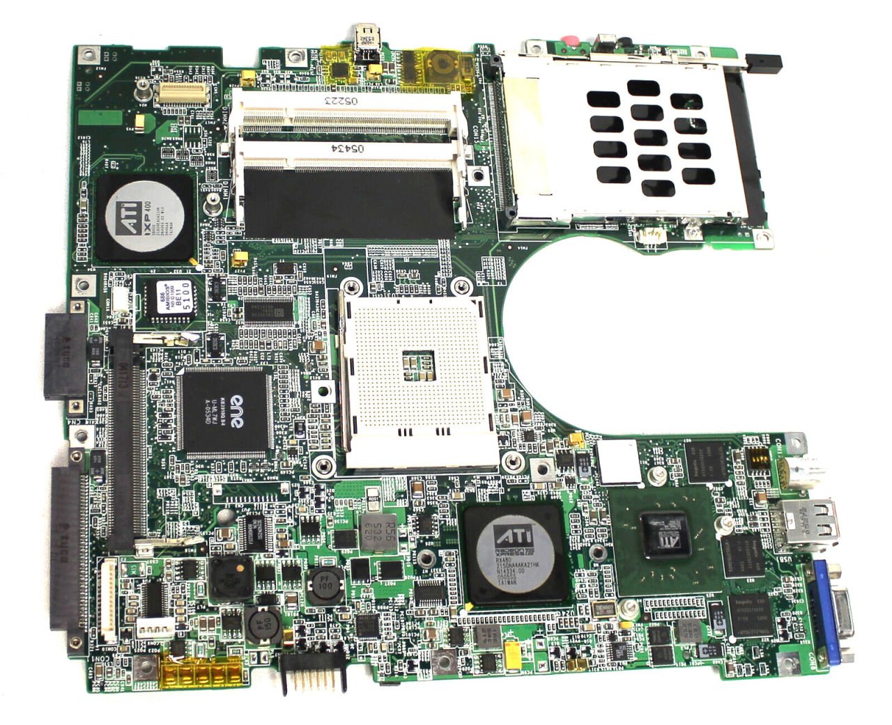 MSI X700 ATI Radeon X700 Ekran Kartlı Notebook Anakart MS-10291