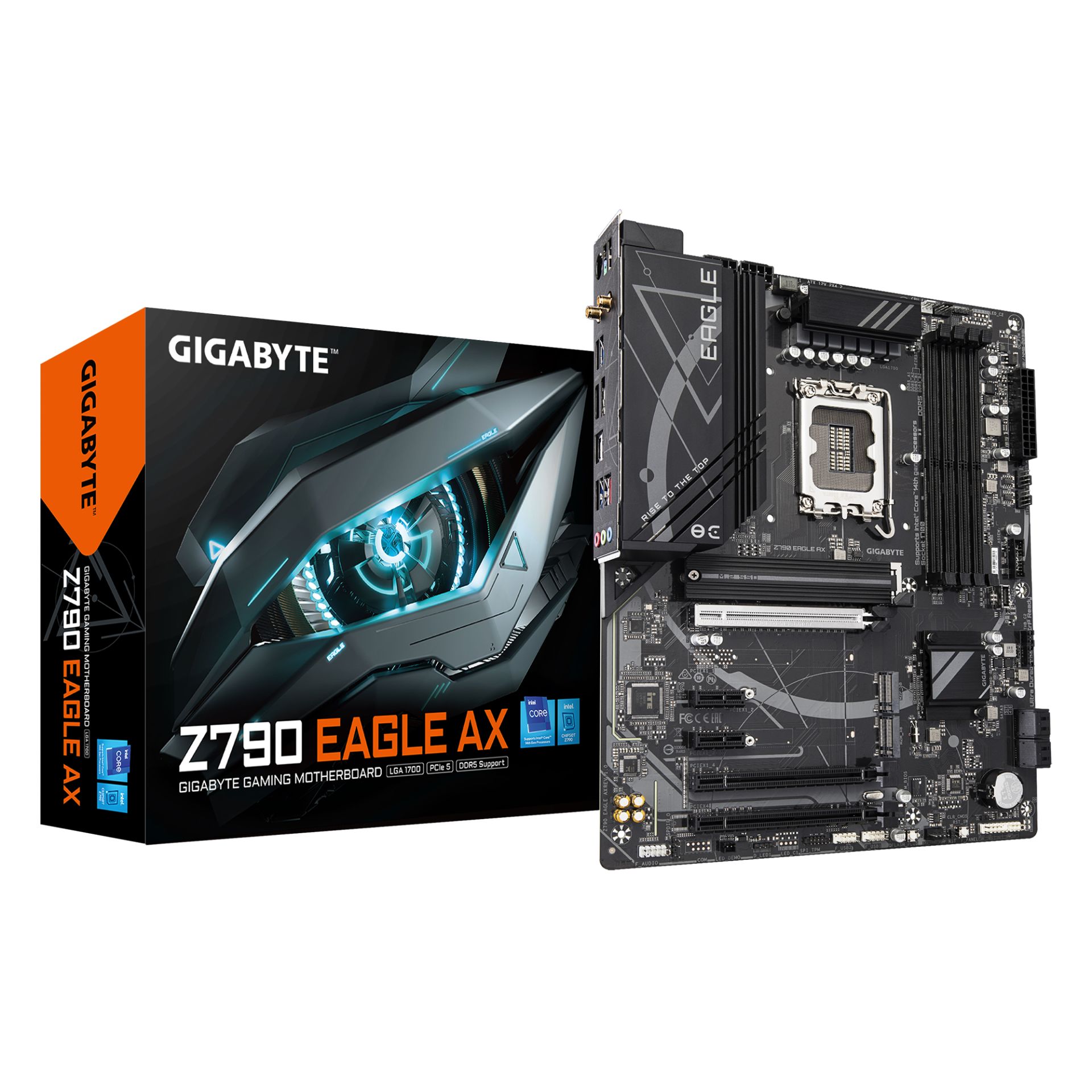 GIGABYTE Z790 EAGLE AX DDR5 7600MHZ(OC) M.2 1700P