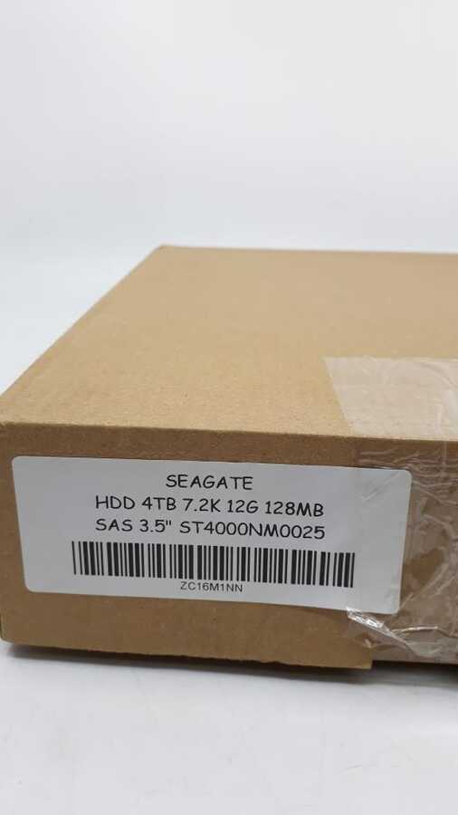 İkinci El SEAGATE HDD 4TB 7.2K 12G 128MB SAS 3.5 ST4000NM0025