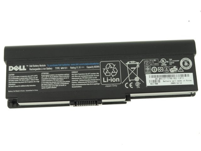 Orijinal Dell Type MN151 KR-0MN154 Notebook Batarya Laptop Pil