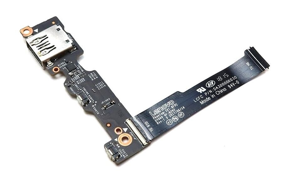 Lenovo Orijinal Yoga 920-13IKB 80Y7 Notebook Tetik Power Buton USB Port Board