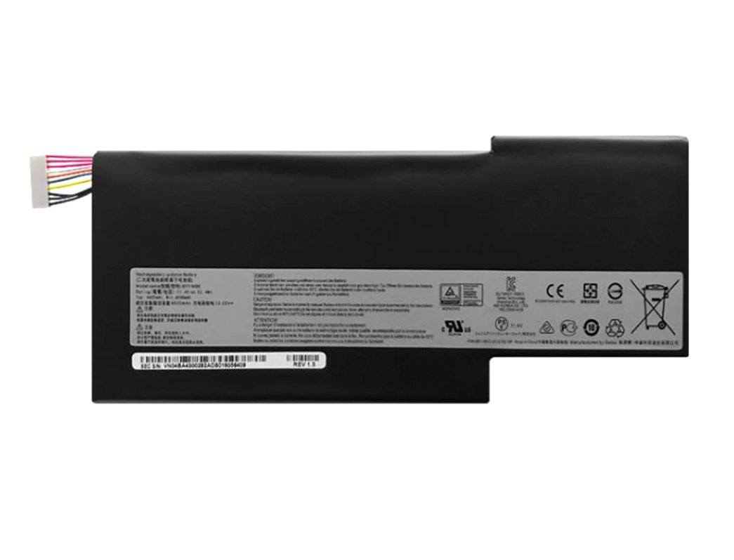 Orijinal Msi 11.4V 52.4Wh 4500mAh Notebook Batarya Laptop Pil BTY-M6K