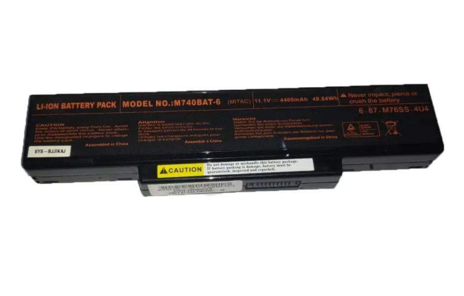 Orijinal Msi M740BAT-6 6-87-M74JS-4U4 11.1V 4400mAh Batarya Pil