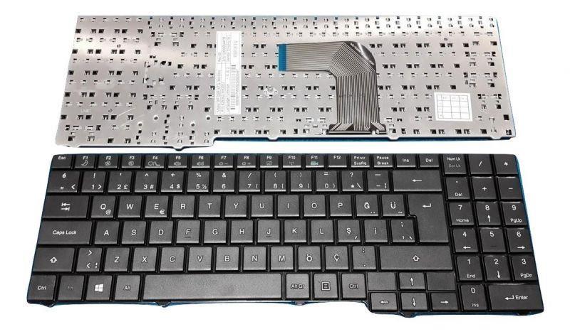 Casper Nirvana MB51 MB50IA1Notebook Klavye Laptop Tuş Takımı - Siyah