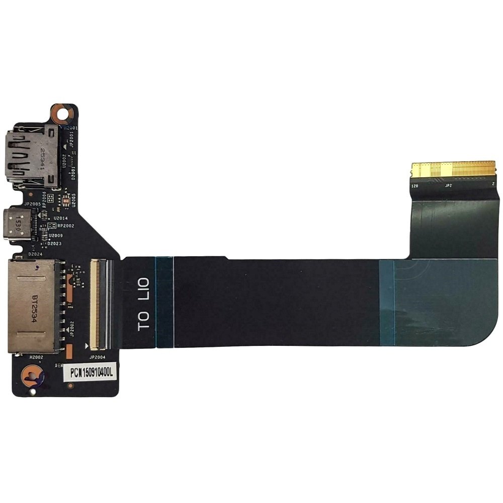 Lenovo Orijinal Yoga 80UE Notebook SD Kart Type-C USB Port Board