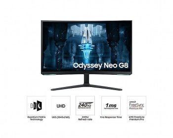 32 SAMSUNG LS32BG850NPXUF IPS UHD 240HZ 1MS HDMI DP