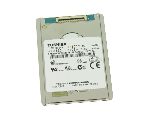 HP mini 1000 COMPAQ 2510P/2710P1.8'' 60 GB 4200 RPM Hard Disk