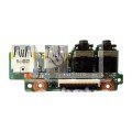 Asus N56 N56VM N56VJ USB Audio Jack Board 60NB0030-AU1 3NNJ8AB0010