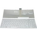 Toshiba Satellite C850 C855 C855D C870 C870D Klavye Tuş Takımı Beyaz