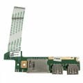 Lenovo Orijinal ideapad U330 U330 Touch Notebook SD Kart Okuyucu USB Port Board