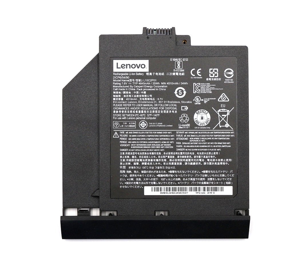 Orijinal Lenovo 5B10L04211 Notebook Dvd Batarya Laptop Pili L15C2P01