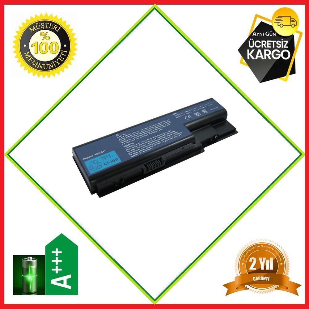 Acer Aspire 8942 8942G 8940 8940G 8935 8935G 8930 8930G 8920 Laptop Bataryası Notebook Pili