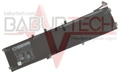 Orijinal Dell XPS 15 9550-TS70W10165N Laptop Bataryası Pili TYPE 4GVGH