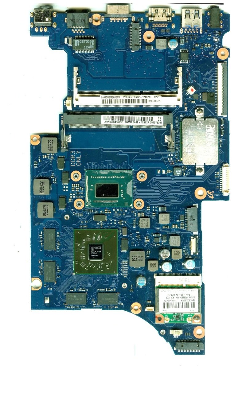 Samsung NP370R5E NP470R5E i5-3230M İşlemcili AMD HD8750M Ekran Kartlı Notebook Anakart BA41-02176A