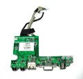 Orijinal Hp 48.49Q02.021 384625-001 Notebook Audio Jack VGA USB Port Board