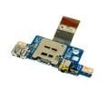 Lenovo Orijinal ideapad NS-A543 Notebook Audio Jack SD Kart USB Port Board