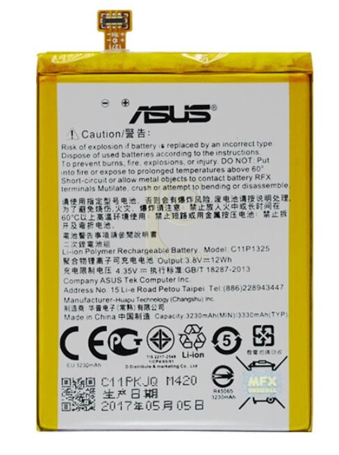 Asus Orijinal Zenfone C11P1325 3.8V 3230mAh 12Wh Cep Telefonu Batarya Pil