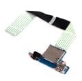 Orijinal Lenovo ideapad NS-A182 NBX00019900 Audio Jack SD Kart USB Port Board