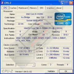 Intel Core i5 Mobil i5-3230M SR0WY 2.60GHz Laptop İşlemci CPU