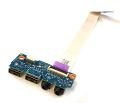 Orijinal Hp ProBook 48.4YZ42.011 50.4YX04.001 Notebook Audio Jack USB Port Board