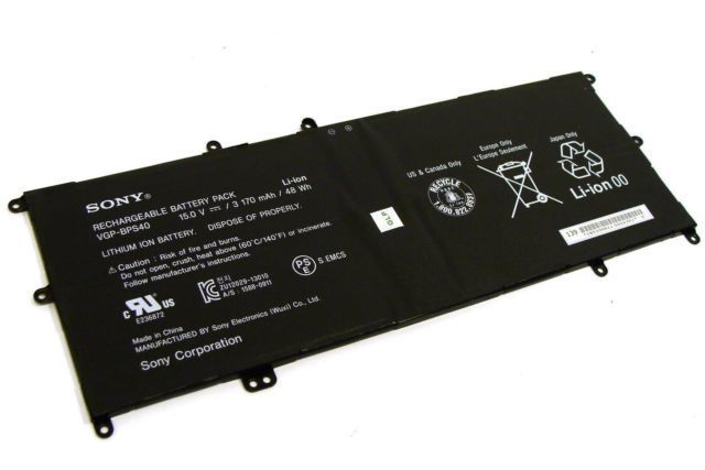 Orijinal Sony Vaio Flip14 Svf14n2b4e Notebook Batarya Pil VGP-BPS40