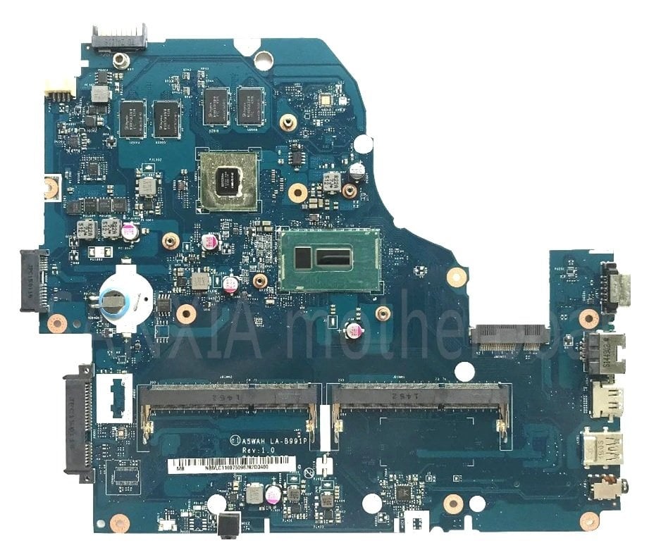 Acer Aspire E5-571G A5WAH i5-5200U İşlemcili Geforce GT840M Ekran Kartlı Notebook Anakart LA-B991P