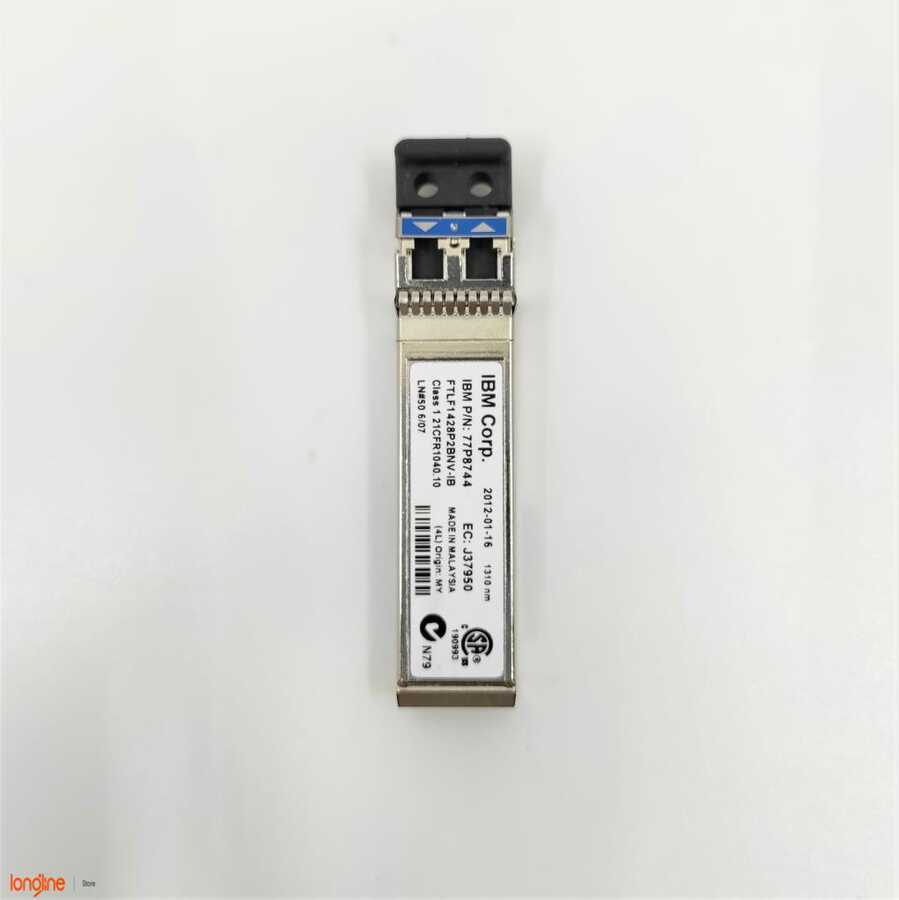 İkinci El IBM GBIC 8GB FC 1310NM SFP+ LW 77P8744