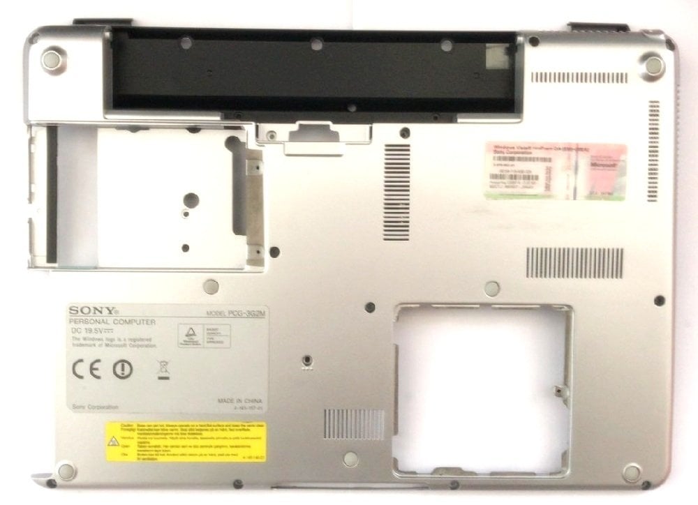 Sony Vaio VGN-CS VGNCS PCG-3C2P PCG-3C1M Alt Kasa Bottom Case 3JGD2BHN050