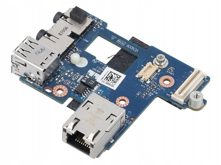 Dell Latitude E6400 Audio Jack Ethernet USB Port Board LS-3804P