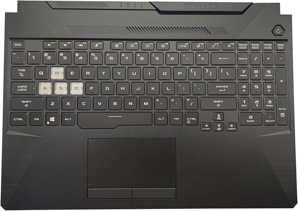 Asus Tuf FA506 FA506LH FA506U Notebook Türkçe Klavye Dahil Üst Kasa 3BBKXTAJN00