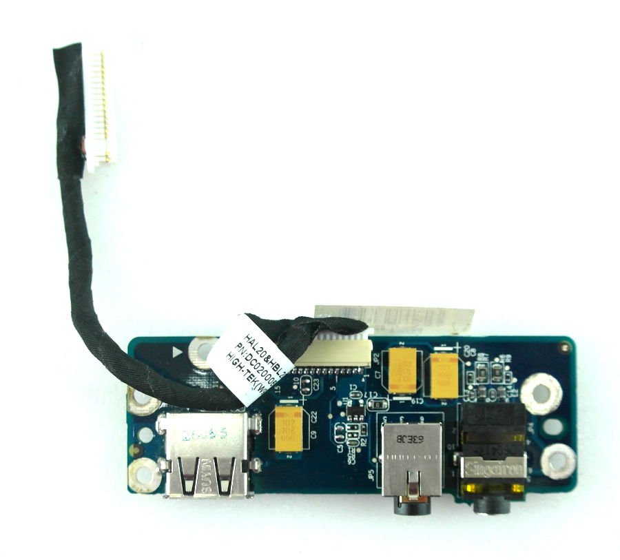 Orijinal HP LS-2776 LS-3186P 409076-001 Audio Jack USB Port Board Kablolu