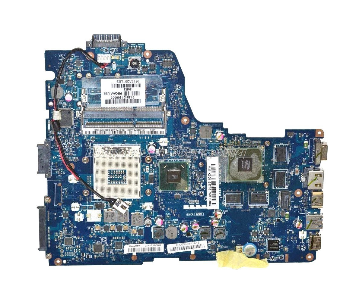 Toshiba P750 P755 Geforce GT540M Ekran Kartlı Notebook Anakartı LA-6831P