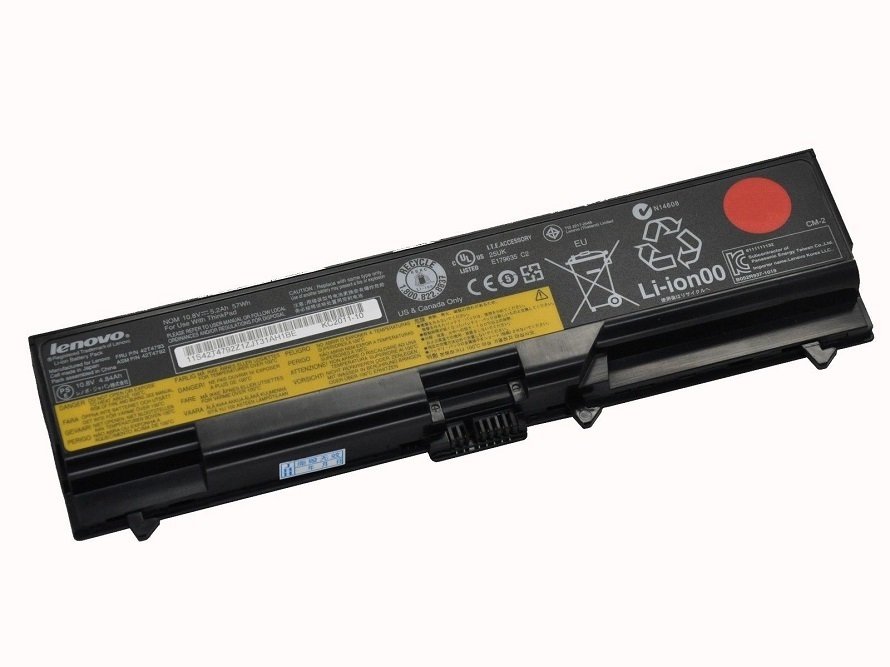 Orjinal Lenovo ThinkPad T410, T510, T420, T520, FRU P/N 42T4920 Laptop Batarya